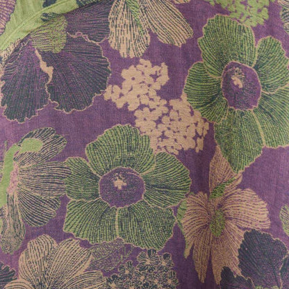 Pyjama en coton fleur de pêcher avec pompon oriental - image 5