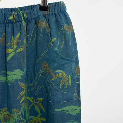 Ensemble pyjama oriental en coton et bambou avec pompons - image 12