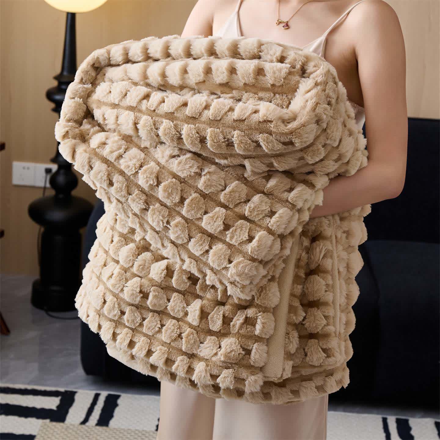 Couverture polaire moderne et luxueuse - image 3