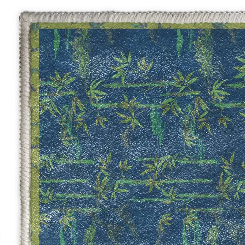 Tapis pliable et doux en bambou rural - image 5