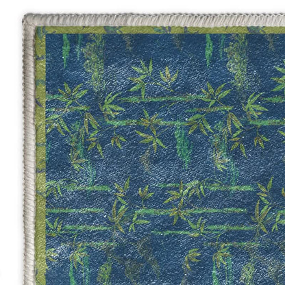 Tapis pliable et doux en bambou rural - image 5