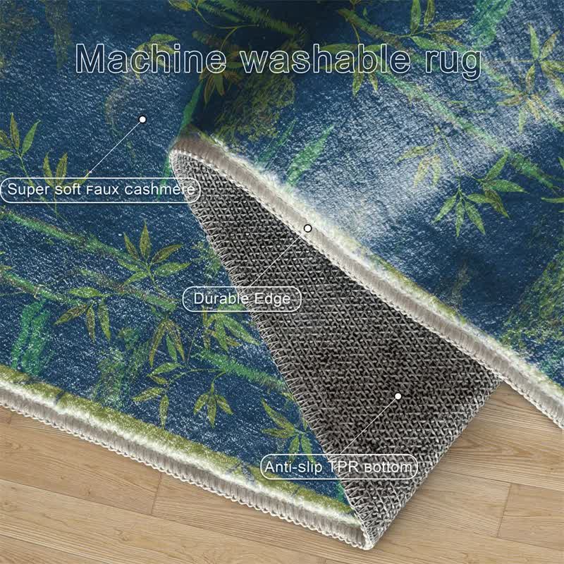 Tapis pliable et doux en bambou rural - image 6