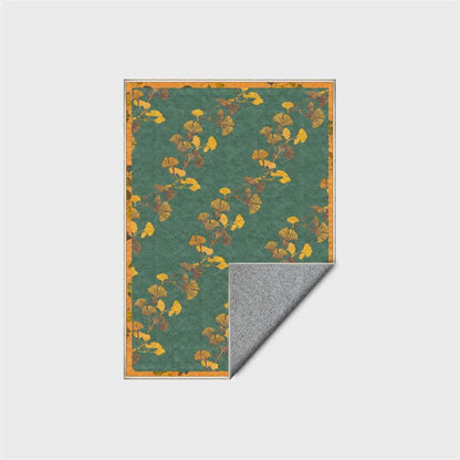 Tapis pliable antidérapant avec feuille de ginkgo pastorale - image 4
