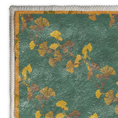 Tapis pliable antidérapant avec feuille de ginkgo pastorale - image 5