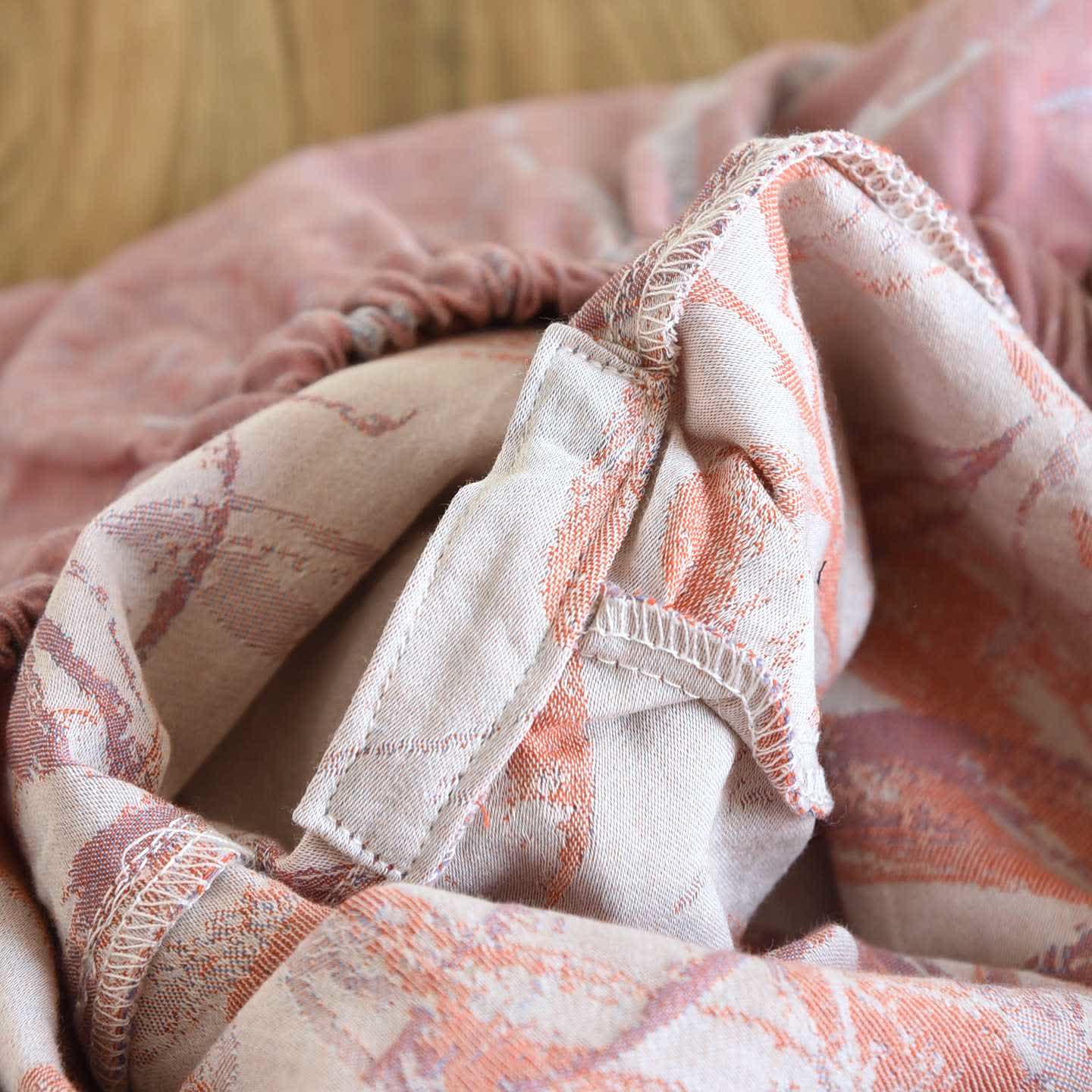 Ensemble pyjama en coton au motif de feuilles de bambou - image 16