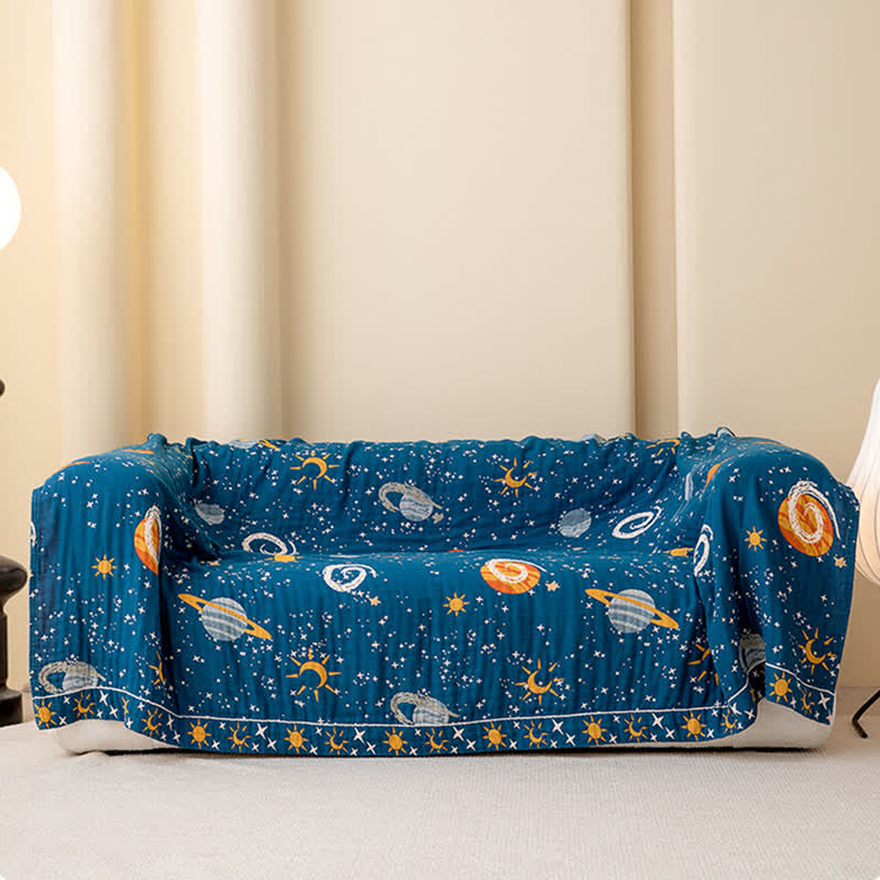 Couette réversible « Dreamy Galaxy » en coton - image 2
