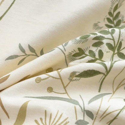 Parure de lit en coton à imprimé feuilles botaniques - image 8