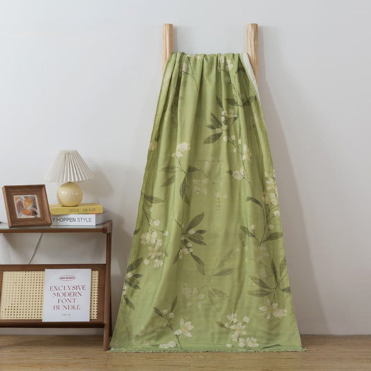 Serviette de bain douce et rurale en pur coton - A - 80 cm x 160 cm - image 0