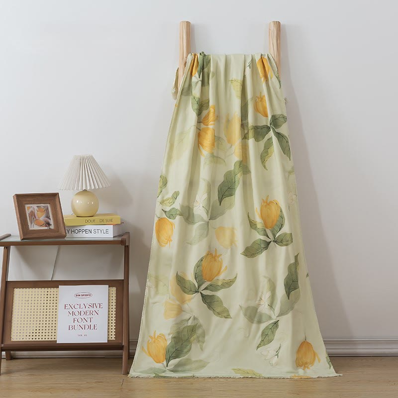 Serviette de bain douce et rurale en pur coton - E - 80 cm x 160 cm - image 4