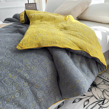 Couette en gaze de coton au motif subtil - image 3