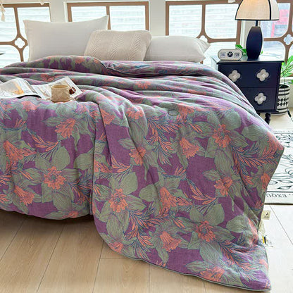 Couette double gaze de coton Lily - image 1