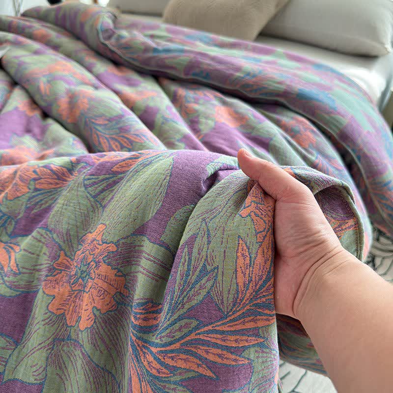 Couette double gaze de coton Lily - image 3