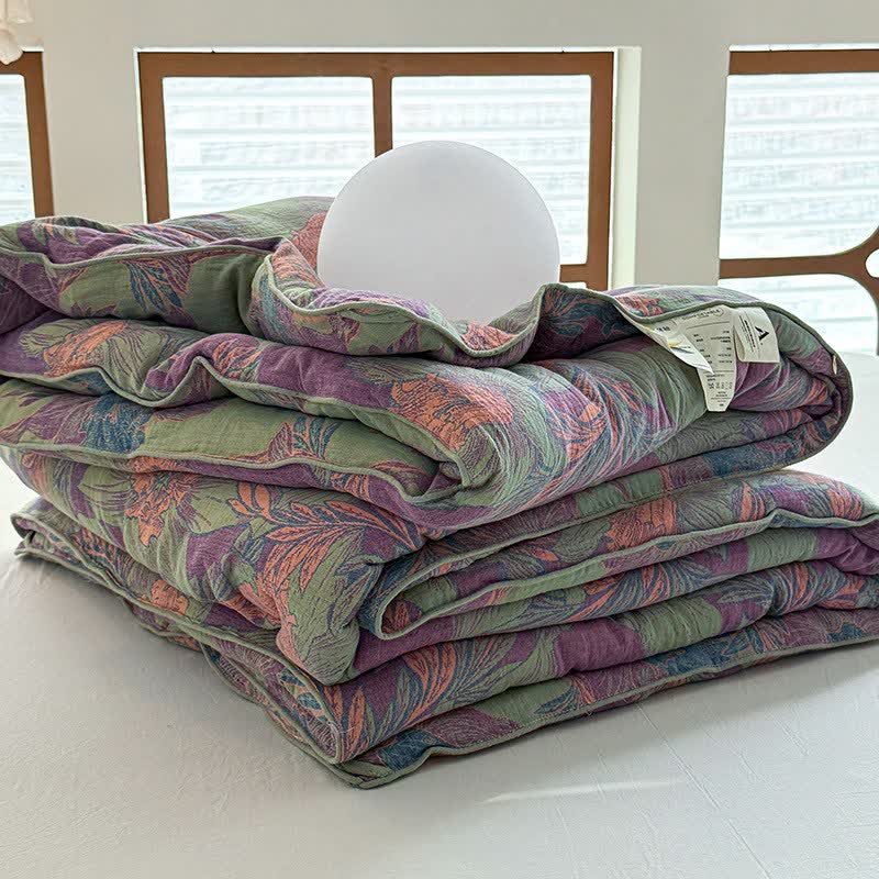 Couette double gaze de coton Lily - image 2