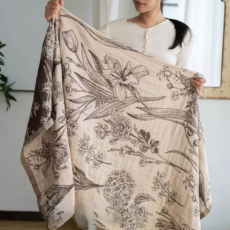 Serviette de bain en gaze de coton de haute qualité - image 3