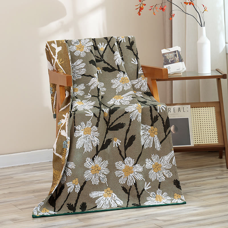 Serviette de bain en gaze de coton de haute qualité - C - 75 cm x 160 cm - image 7