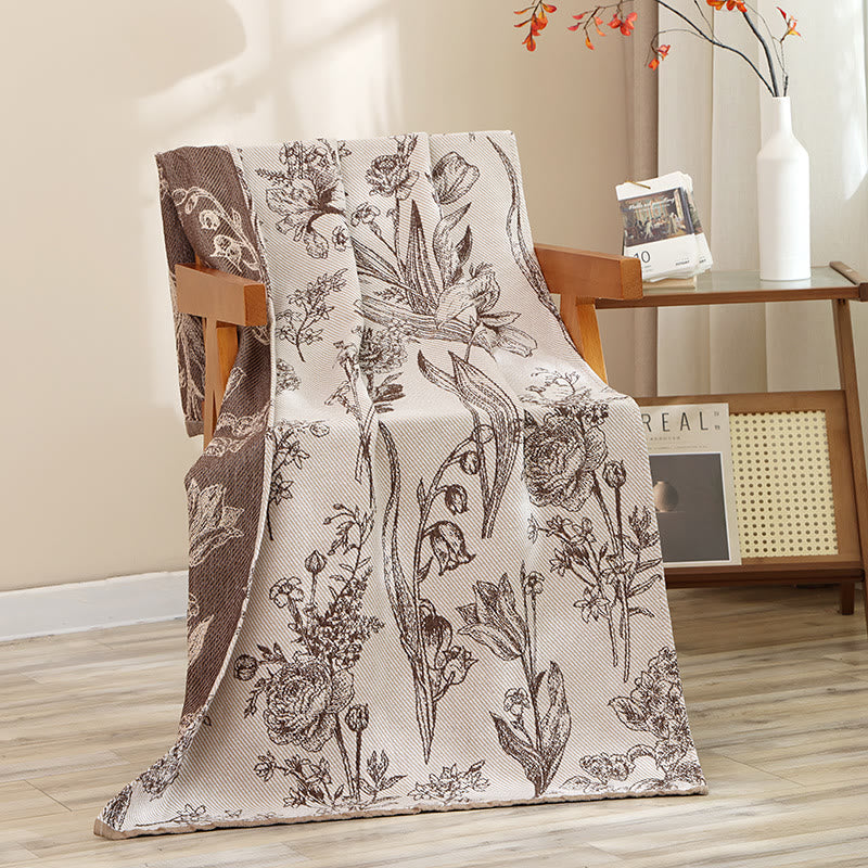 Serviette de bain en gaze de coton de haute qualité - A - 75 cm x 160 cm - image 0