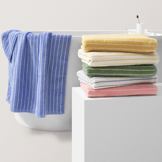 Ensemble de serviettes de bain en pur coton doux (lot de 3) - image 0