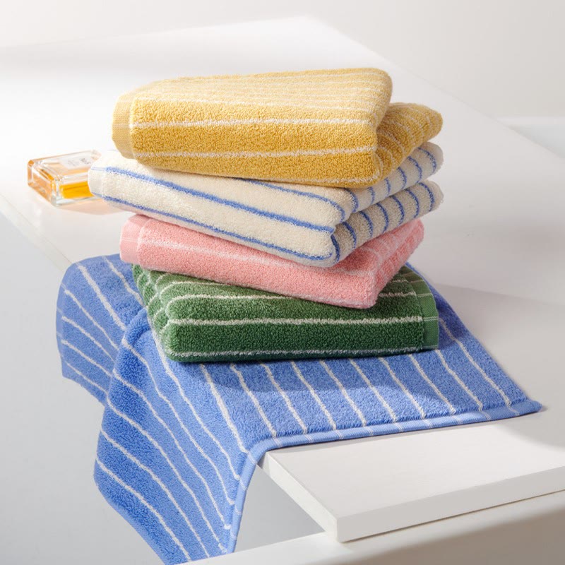 Ensemble de serviettes de bain en pur coton doux (lot de 3) - image 2