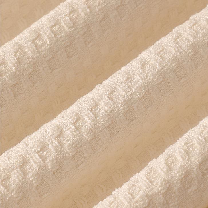 Ensemble de serviettes de bain en satin gaufré (lot de 2) - image 2