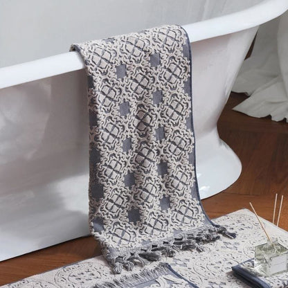 Ensemble de serviettes de bain persanes en pur coton (lot de 4) - salle de bain - 70 cm x 140 cm - image 7
