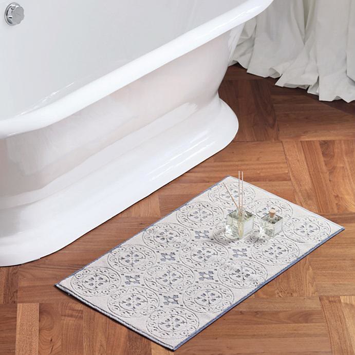 Ensemble de serviettes de bain persanes en pur coton (lot de 4) - Tapis de bain assorti - 50 cm x 90 cm - image 9