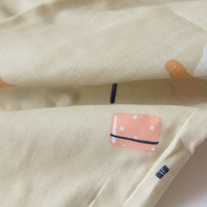 Kimono chat assorti en gaze de coton - image 13