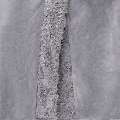 Peignoir minimaliste en peluche de flanelle robuste - image 7