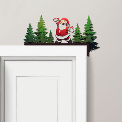 Décoration d'angle de cadre de porte de Noël - image 2