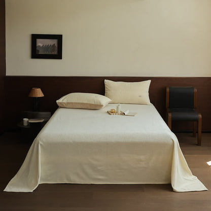 Couette Ownkoti unie, chaude et moelleuse - Beige - Couvre-lit avec 2 taies d'oreiller - 245 cm x 270 cm - image 13