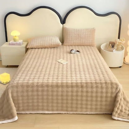 Couvre-lit en fausse fourrure de lapin texturée Ownkoti - image 9
