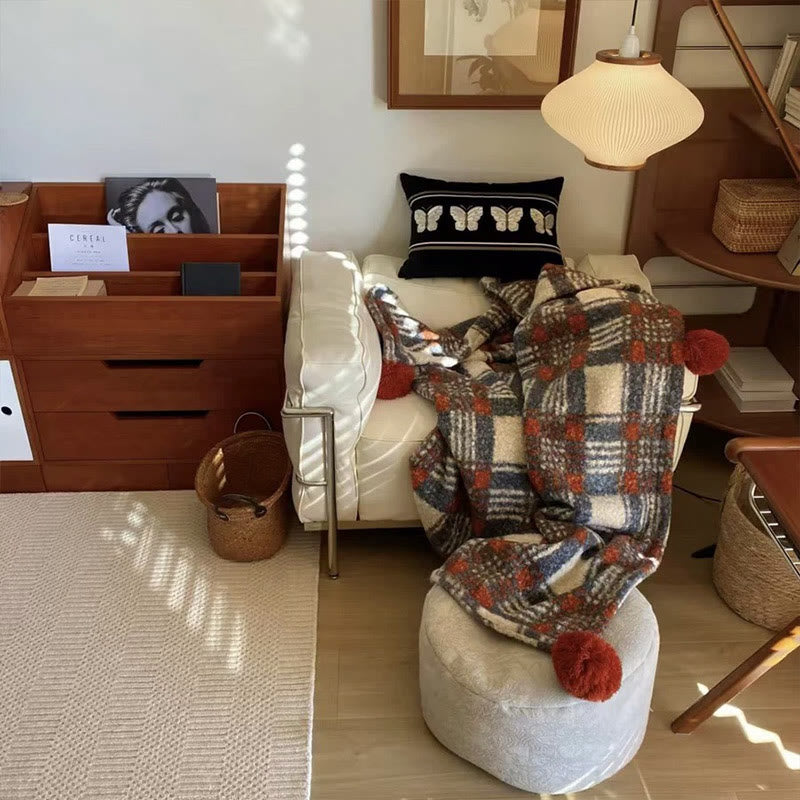 Couverture double face à carreaux de Noël - image 6