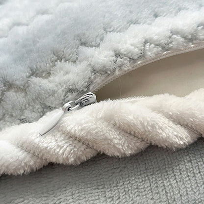 Parure de lit d'hiver luxueuse en polaire (4 pièces) - image 5