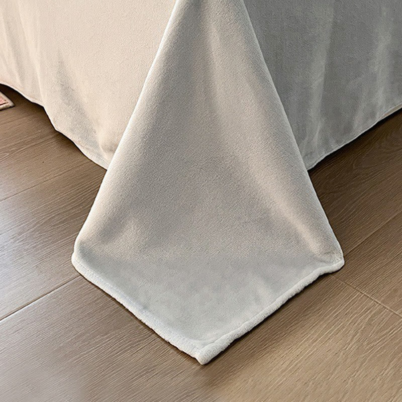 Parure de lit d'hiver luxueuse en polaire (4 pièces) - image 13