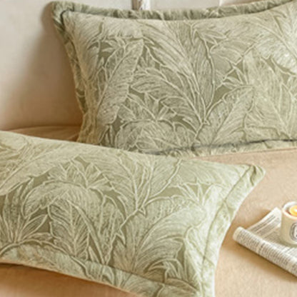 Parure de lit douillette et épaisse en polaire gaufrée (4 pièces) - image 18