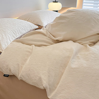 Ensemble de literie luxueux en pur coton (4 pièces) - image 3