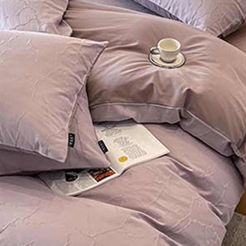 Ensemble de literie luxueux en pur coton (4 pièces) - image 19