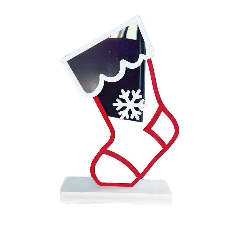 Chaussette de Noël 3D tunnel lumineux Ownkoti - image 4