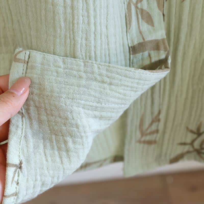 Chemise de nuit boutonnée Ownkoti en gaze de coton bambou - image 7