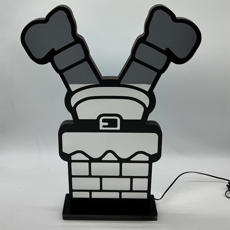 Lumière d'ambiance LED pour cheminée du Père Noël Ownkoti - image 5