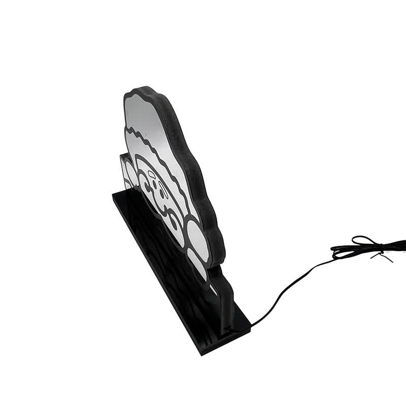 Lampe de nuit de Noël 3D Ownkoti avec visage du Père Noël - image 4