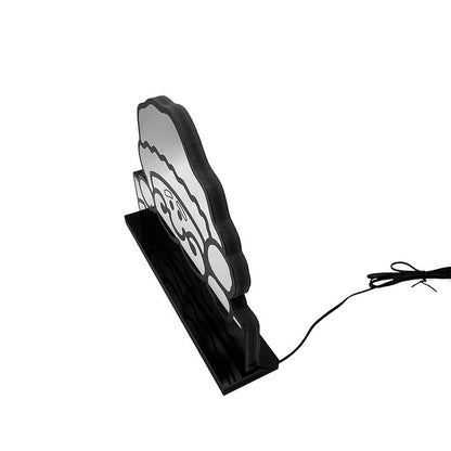 Lampe de nuit de Noël 3D Ownkoti avec visage du Père Noël - image 4