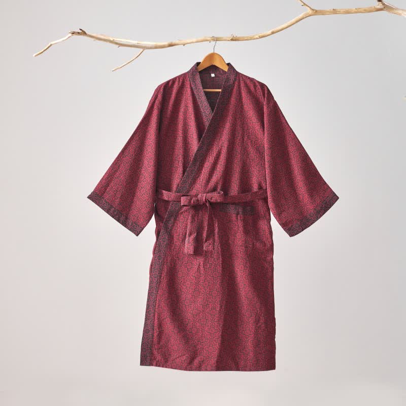 Ownkoti – Peignoir kimono en gaze de coton inspiré de Noël - image 9