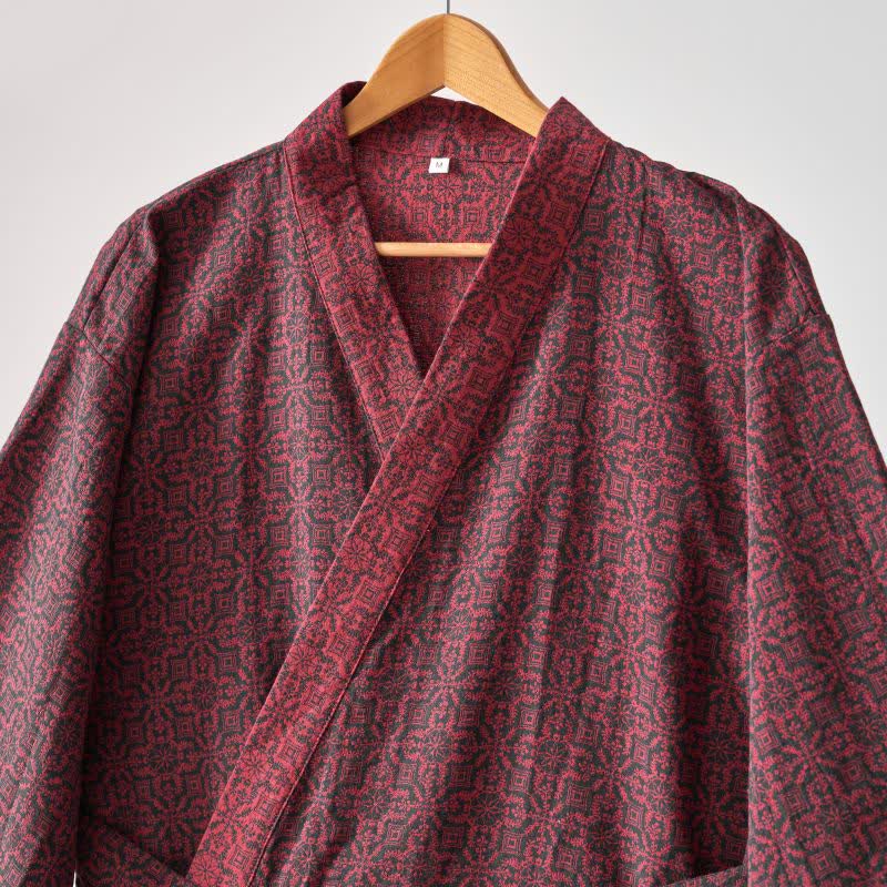 Ownkoti – Peignoir kimono en gaze de coton inspiré de Noël - image 4