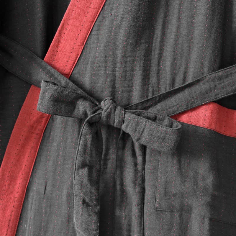 Ownkoti – Peignoir kimono minimaliste en gaze de coton résistante - image 5