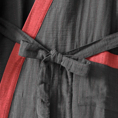 Ownkoti – Peignoir kimono minimaliste en gaze de coton résistante - image 5