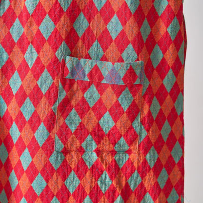 Ownkoti – Peignoir kimono classique en gaze de coton à motif losanges - image 7