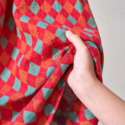 Ownkoti – Peignoir kimono classique en gaze de coton à motif losanges - image 8