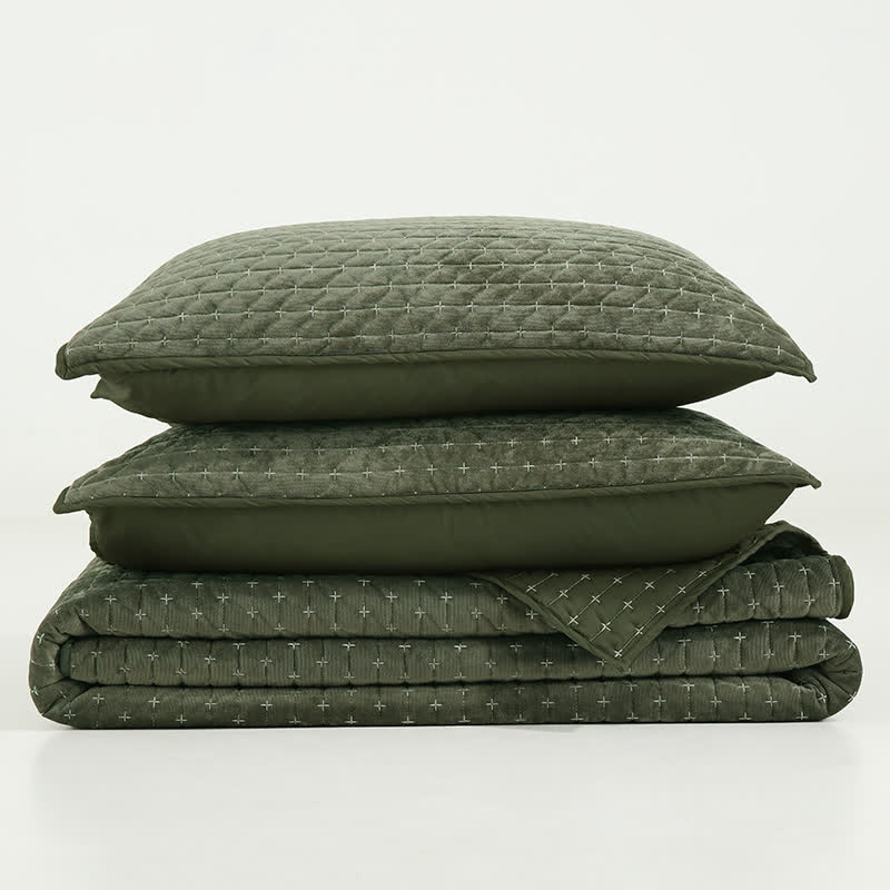 Parure de lit minimaliste couleur unie Ownkoti - image 4