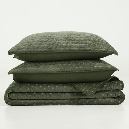 Parure de lit minimaliste couleur unie Ownkoti - image 4