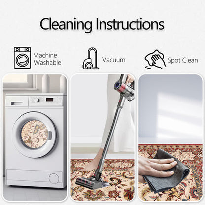 Tapis persan à fleurs Ownkoti, usage polyvalent - image 8